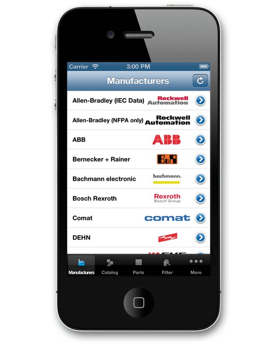 Nieuwe iPhone en iPad-app voor het EPLAN Data Portal